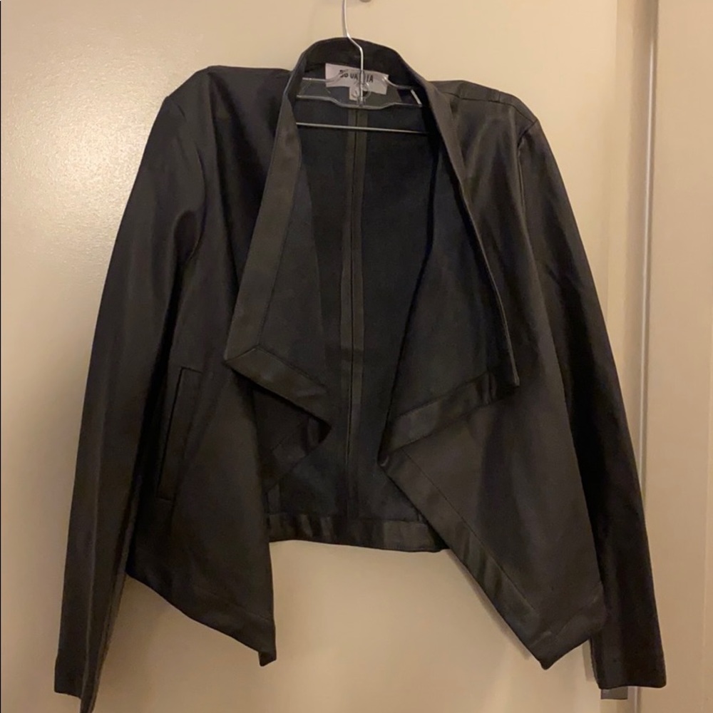 BB Dakota grey leather jacket